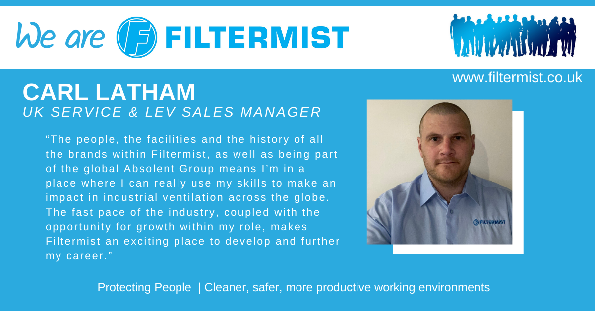 We are Filtermist... Carl Latham